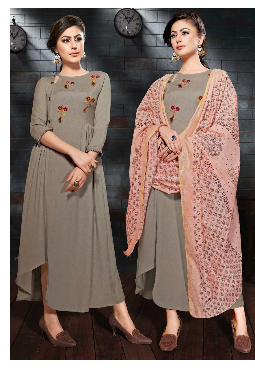 Florine Rayon Flex Dupatta Wholesale Kurti Florine Rayon Flex Dupatta Wholesale Kurti